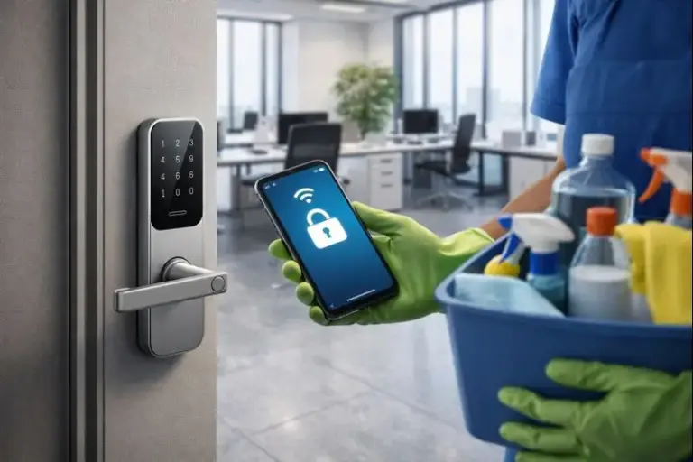 ניקיון משרד בלי מפתח? ככה עושים את זה חכם, בטוח ונוח
