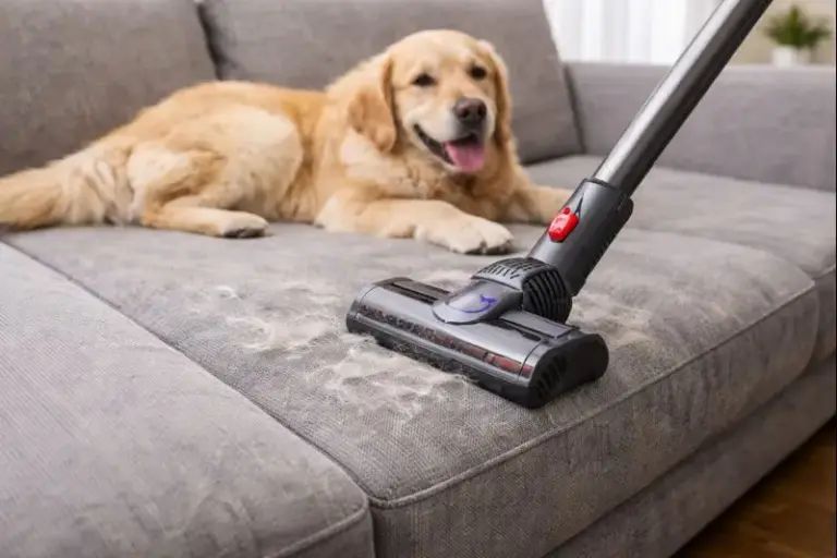 משערות על הספה עד ריח הכלב בסלון: איך מנקים עם חיות